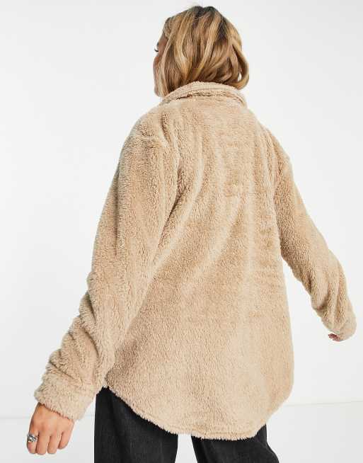 Veste 2025 mouton beige