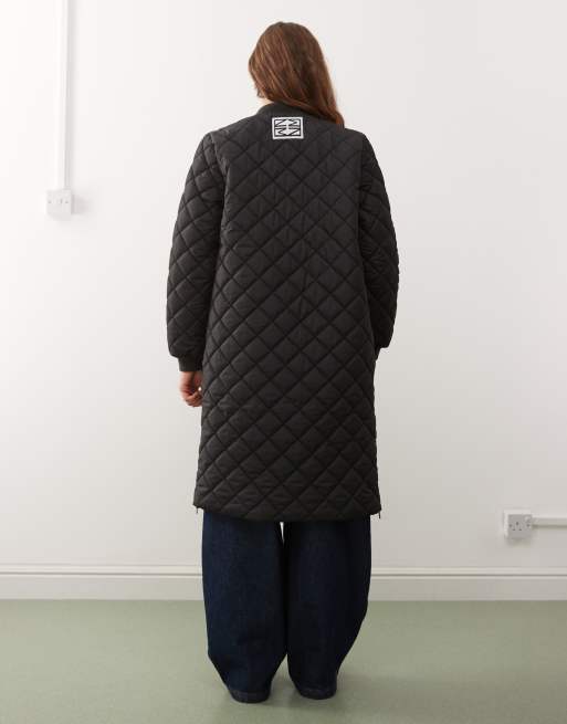 Noisy May - Veste matelassée longue - Noir, 3 de 4