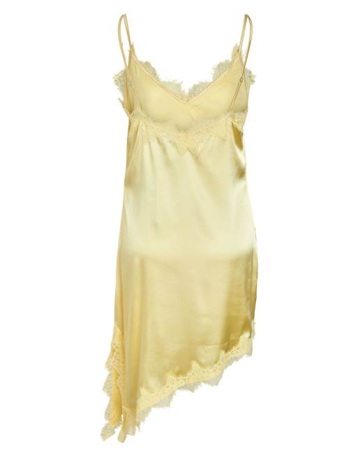 Noisy May - Vestido lencero amarillo vainilla francesa 1, 7 de 7