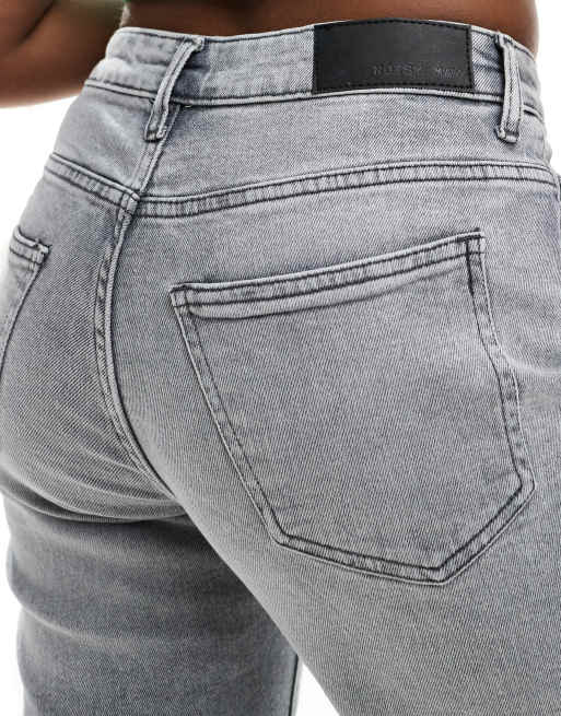Noisy May - Yolanda - Jeans dritti a vita medio alta lavaggio grigio, 5 di 5