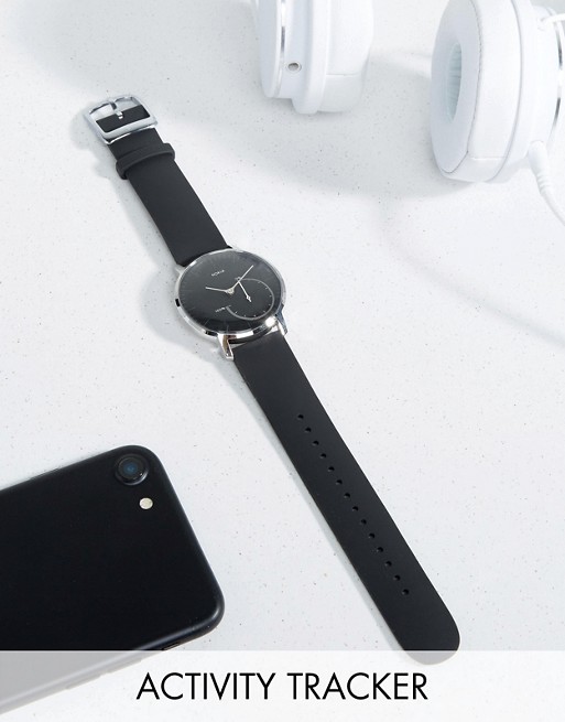Nokia HWA01 Steel Activity & Sleep Tracker Smart Watch In Black 36mm