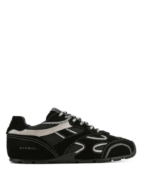 Nokwol Alpha trainers in black - view 1