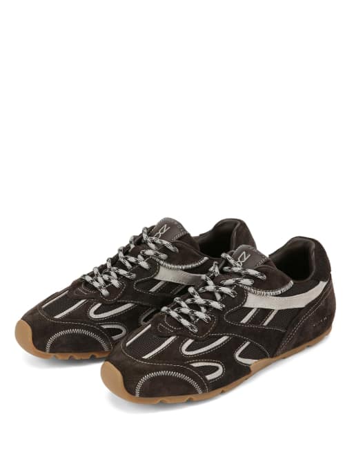 Nokwol Alpha trainers in brown, 3 of 7