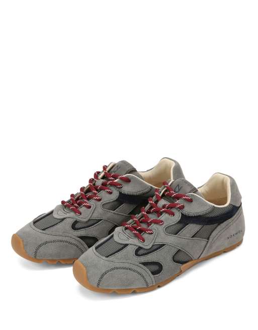 Nokwol Alpha trainers in grey/blue, 2 of 4