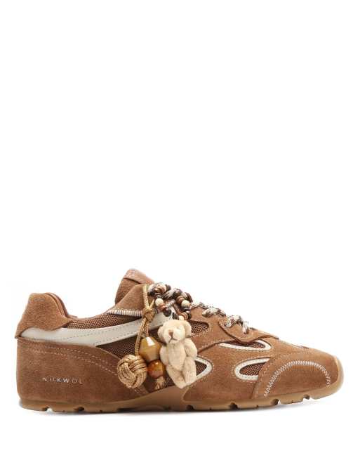 Nokwol Alpha trainers in tan, 2 of 7