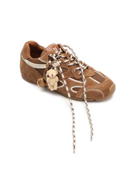 Nokwol Alpha trainers in tan, 4 of 7