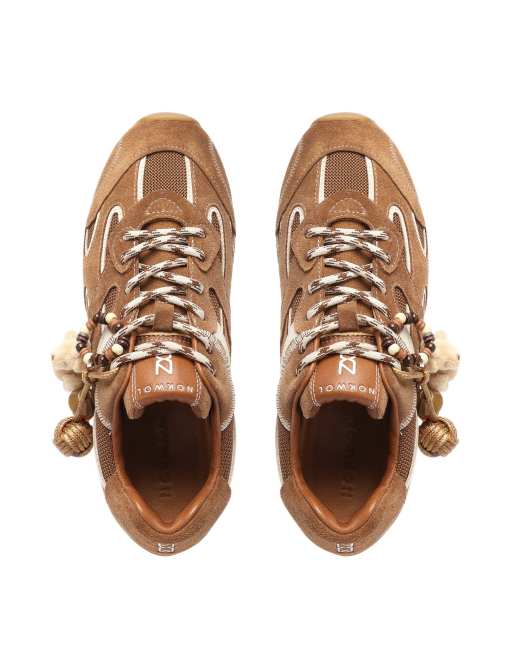 Nokwol Alpha trainers in tan, 6 of 7