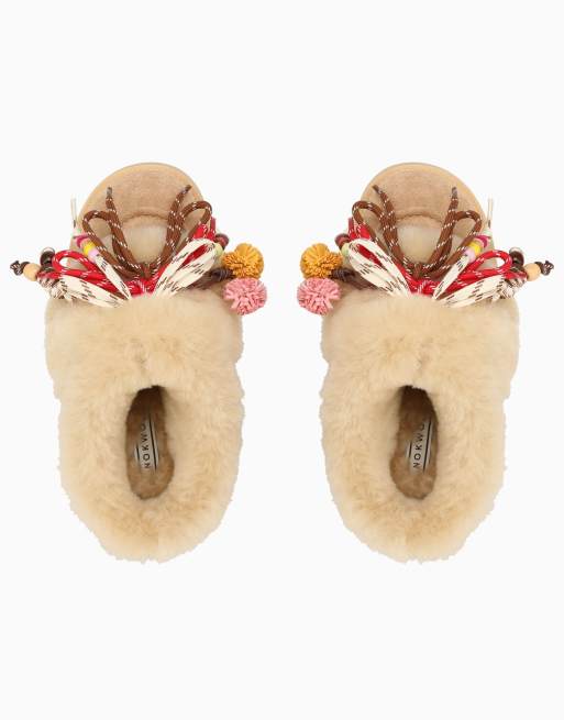 Nokwol April mules in beige, 3 of 3
