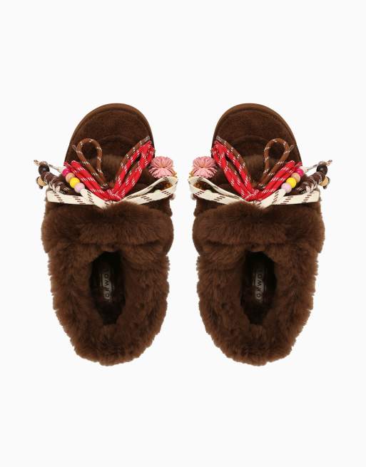 Nokwol April mules in brown, 3 of 3