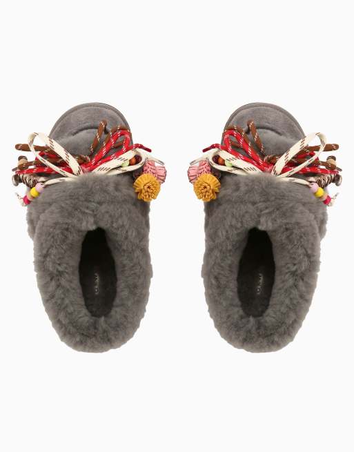 Nokwol April mules in grey, 3 of 3