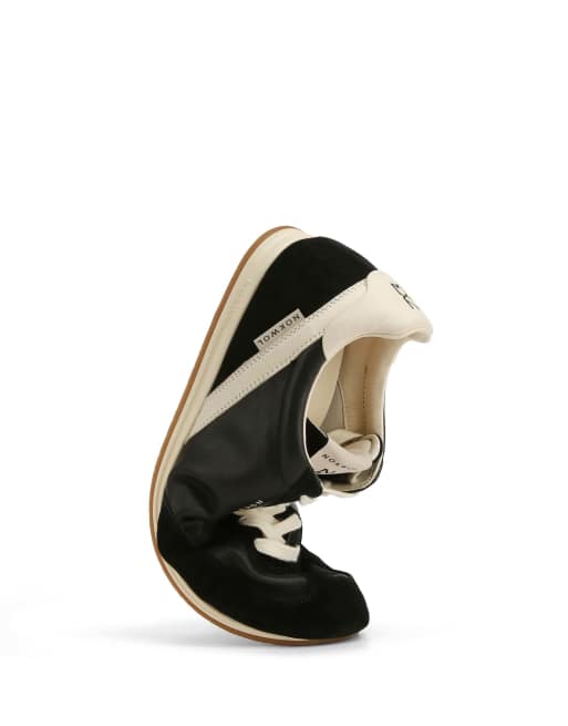 Nokwol Ari trainers in black/off white, 6 of 6