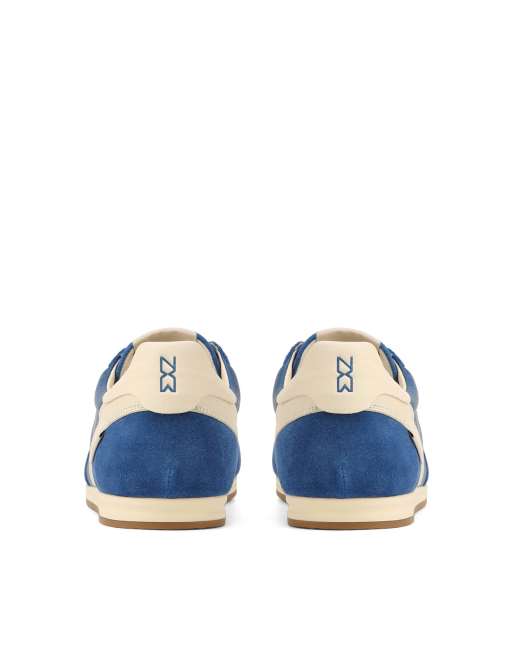 Nokwol Ari trainers in blue/off white, 3 of 6
