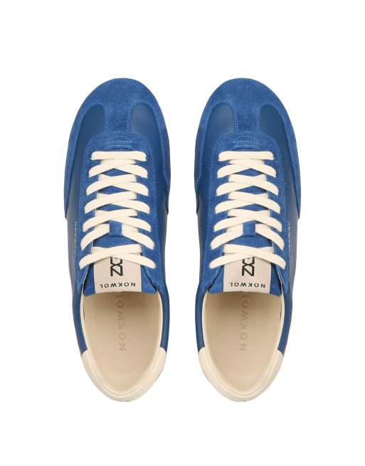 Nokwol Ari trainers in blue/off white, 4 of 6