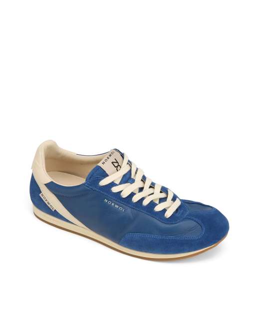 Nokwol Ari trainers in blue/off white, 5 of 6