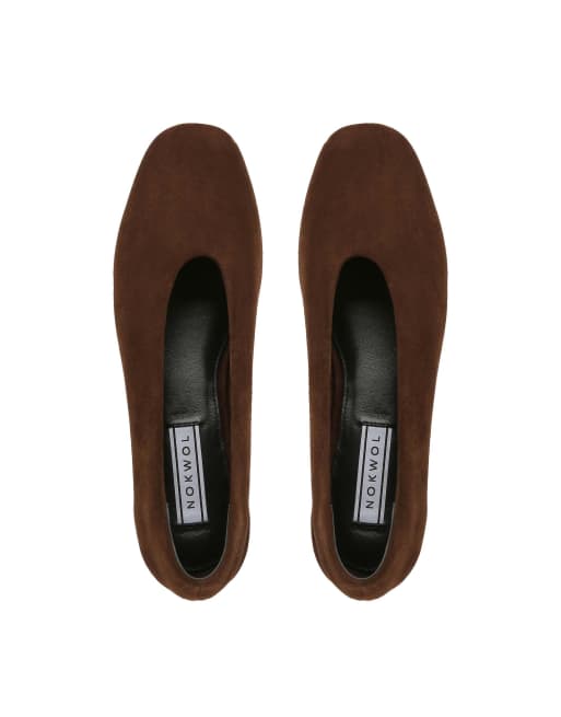 Nokwol Art flats in chocolate, 3 of 7
