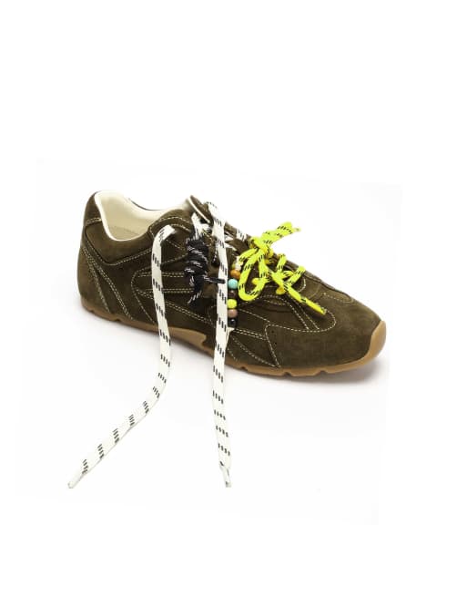 Nokwol Atlas trainers in khaki, 5 of 7