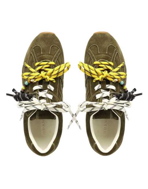 Nokwol Atlas trainers in khaki, 6 of 7