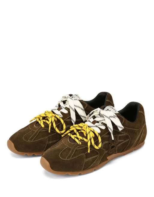 Nokwol Atlas trainers in khaki, 3 of 7