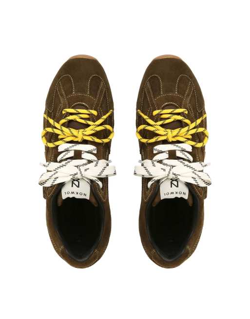 Nokwol Atlas trainers in khaki, 5 of 7