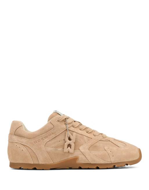 Nokwol Atlas trainers in sand stone, 2 of 7