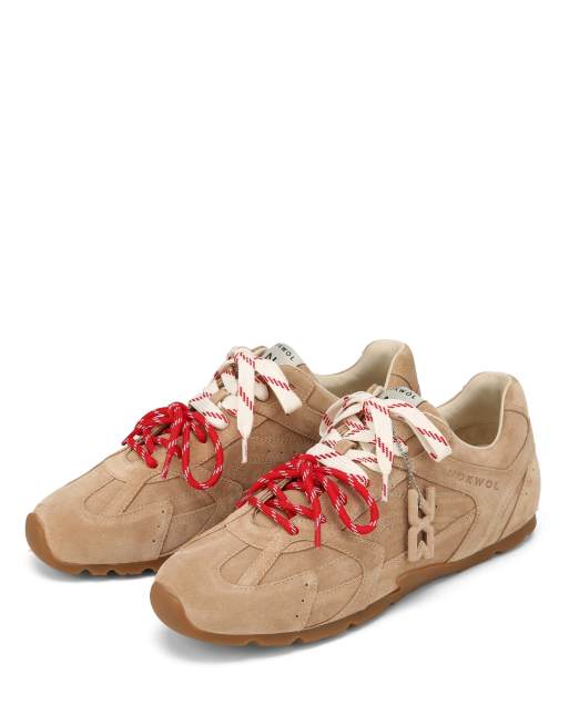 Nokwol Atlas trainers in sand stone, 3 of 7
