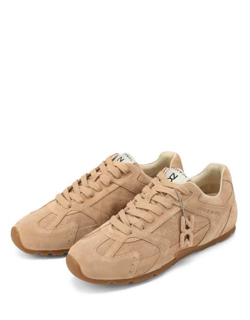 Nokwol Atlas trainers in sand stone, 4 of 7