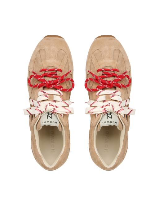 Nokwol Atlas trainers in sand stone, 5 of 7