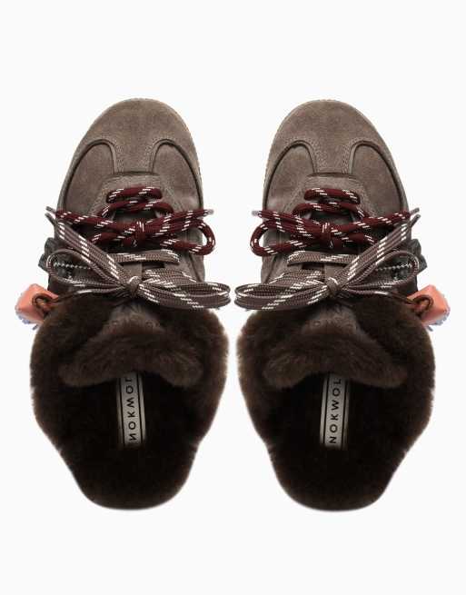 Nokwol August mules in umber, 3 of 3