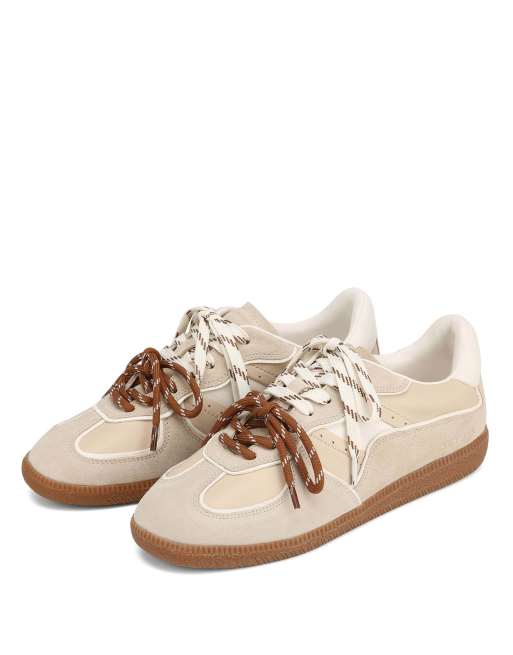Nokwol August trainers in beige/white, 3 of 7