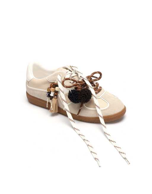 Nokwol August trainers in beige/white, 4 of 7