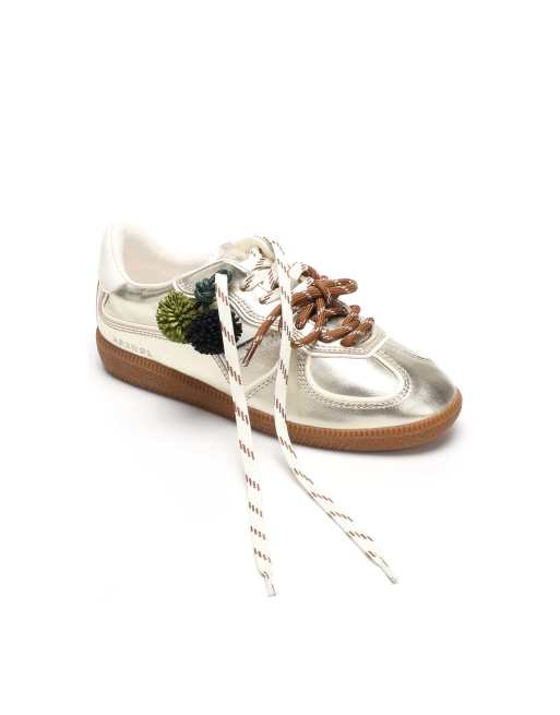 Nokwol August trainers in gold, 4 of 7