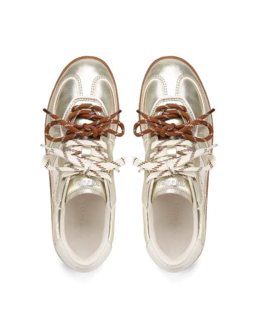 Nokwol August trainers in gold, 5 of 7