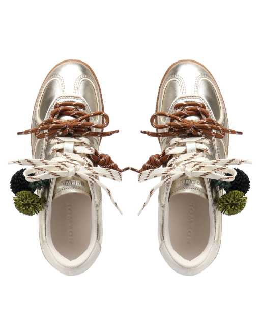 Nokwol August trainers in gold, 6 of 7