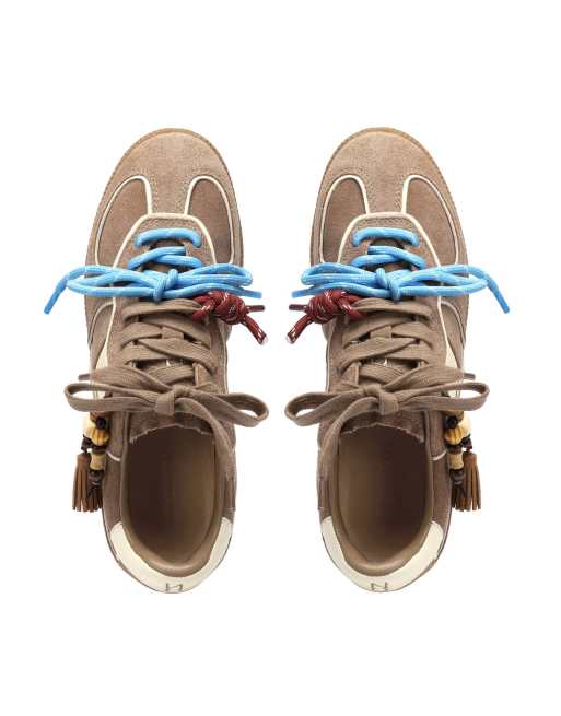Nokwol August trainers in mushroom, 6 of 6
