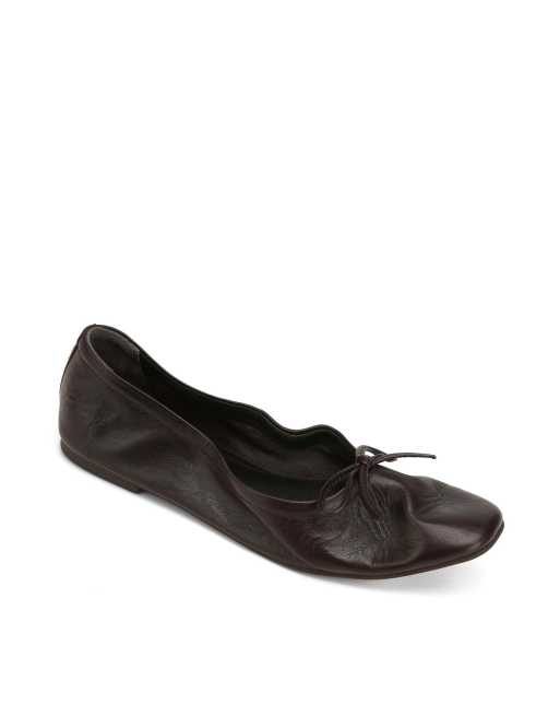 Nokwol Avery flats in dark brown, 5 of 7