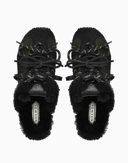 Nokwol Beat mules in black, 3 of 3