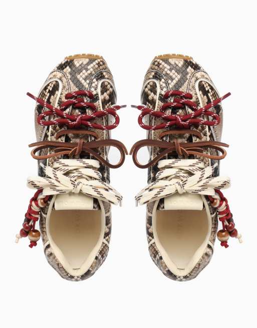 Nokwol Beat sneaker in snake, 6 of 7