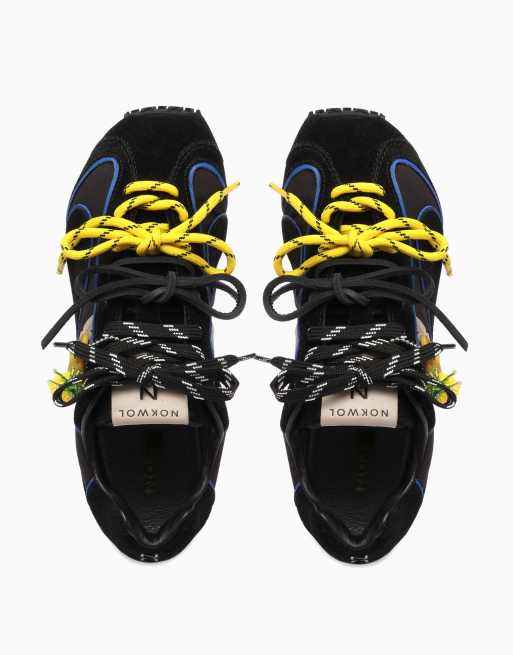 Nokwol Beat sneakers in black/blue, 5 of 7