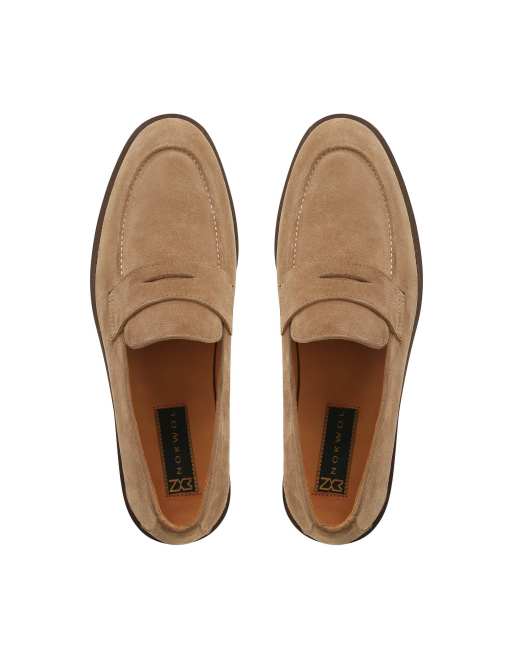 Nokwol Ben loafers in taupe, 4 of 4
