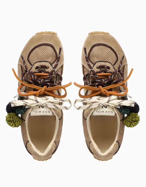 Nokwol Boost sneaker in moss, 6 of 7