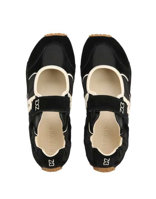 Nokwol Breeze mary jane trainers in black, 4 of 6