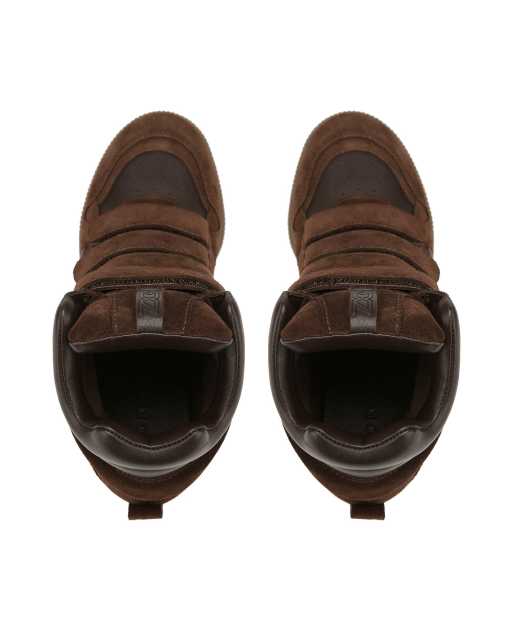 Nokwol Eden wedge trainers in brown, 4 of 4