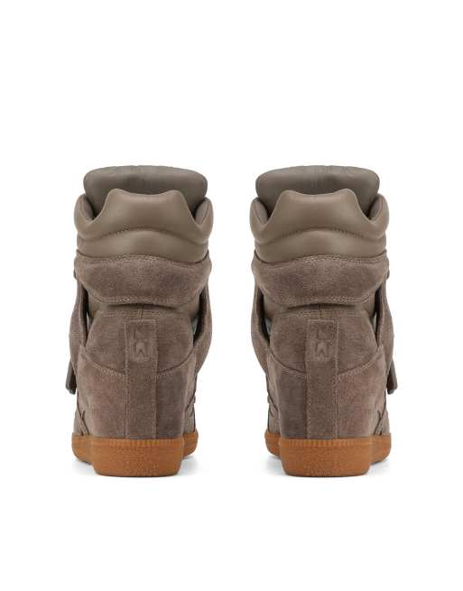Nokwol Eden wedge trainers in smog, 3 of 4