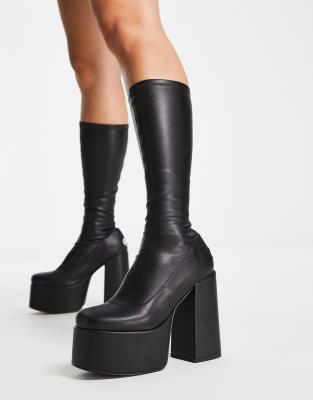 long platform boots