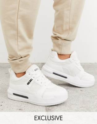 Nokwol - Exclusivité - - Baskets skater - Blanc Blanc