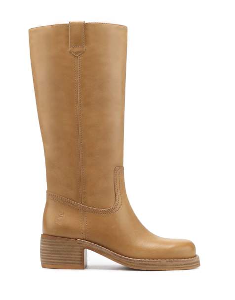 Nokwol Fear western knee boots in banana - view 1
