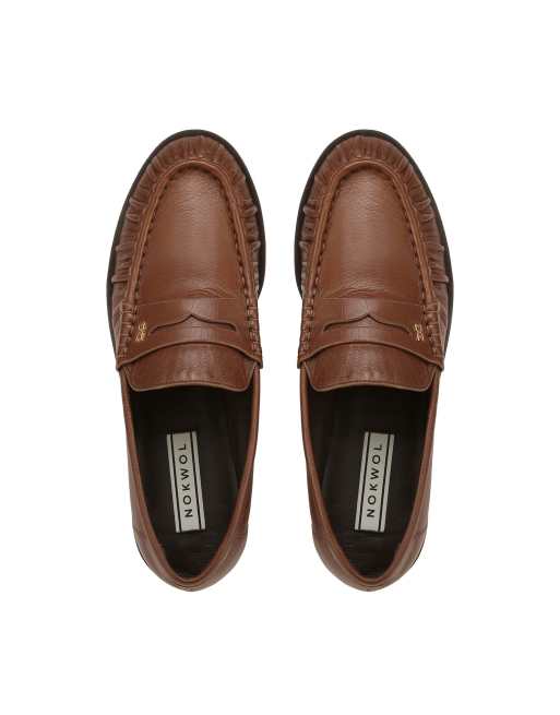 Nokwol Haven penny loafers in vandyke, 3 of 6