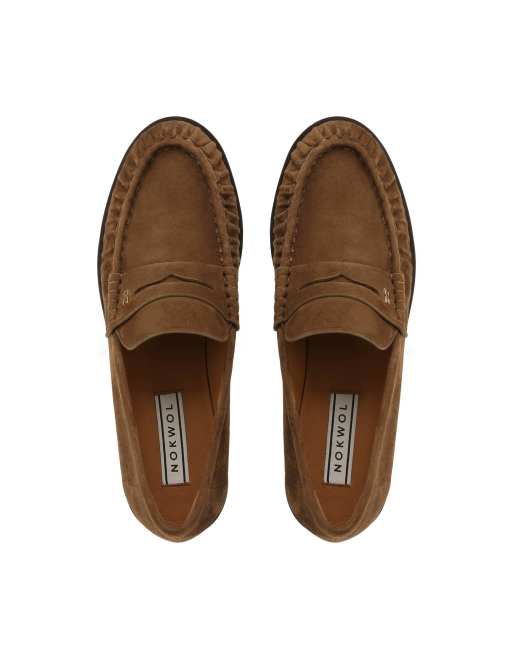 Nokwol Haven penny loafers in walnut, 3 of 6