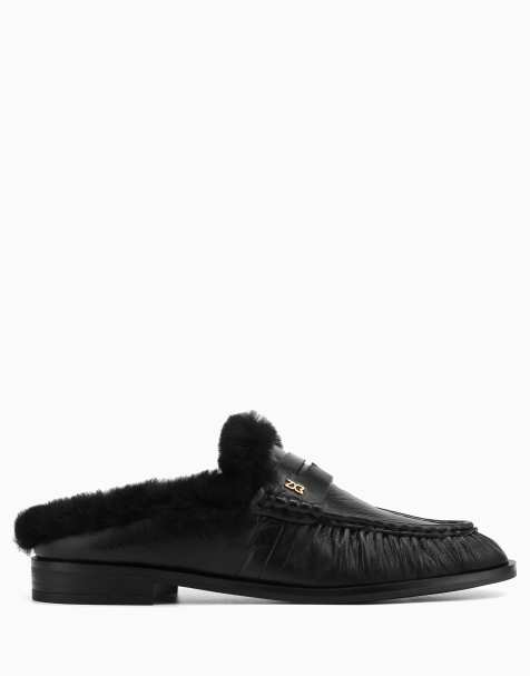 Nokwol Haze mules in black - view 1
