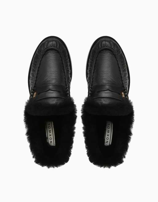 Nokwol Haze mules in black, 3 of 3